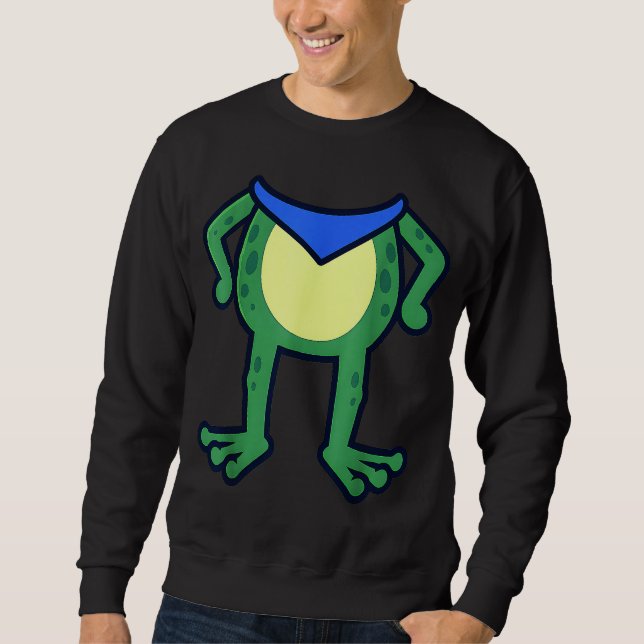Sweatshirt Grenouille de Résistance de Portland Grenouille de (Devant)