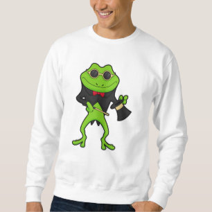 Sweatshirt Grenouille en magicien avec baguette magique & Cas