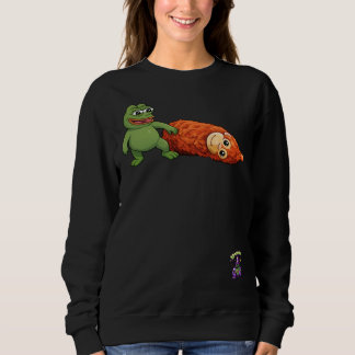 Sweatshirt grenouille et singe