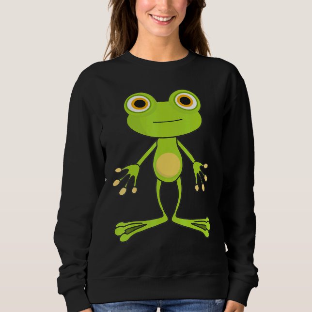 Sweatshirt Grenouille folle (Devant)