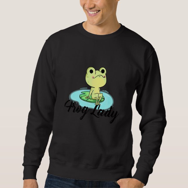 Sweatshirt Grenouilles Dame Grenouilles (Devant)