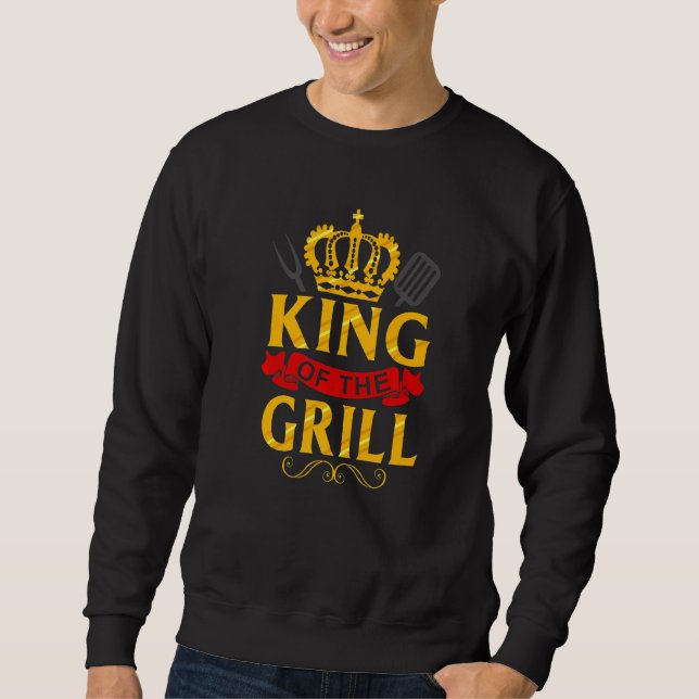 Sweatshirt Griller Master Chef Jardin Papa Grand (Devant)
