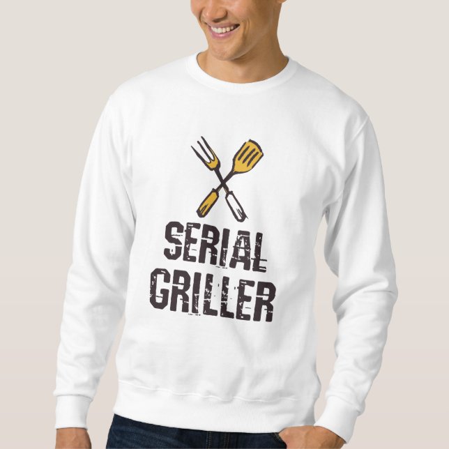 Sweatshirt Griller série Grill Barbecue maître Grill (Devant)