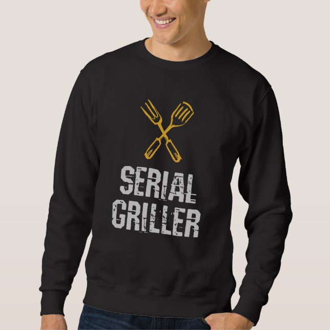 Sweatshirt Griller série Grill Barbecue maître Grill (Devant)