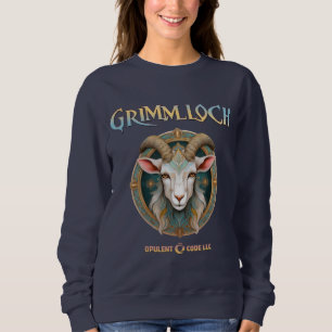 Sweatshirt Grimmloch Emblème de la Chèvre Jeu de rôle fantast