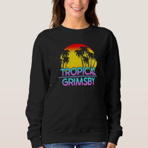 Sweatshirt Grimsby Royaume-Uni Météo britannique amusante