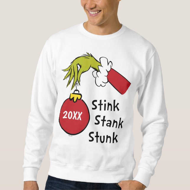 Sweatshirt Grinch | Ça pue Ça schlingue Ça croupit (Devant)