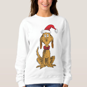 Sweatshirt Grinch classique   Max - Santa Hat