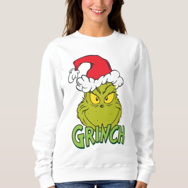 Sweatshirt Grinch Classique | Méchant ou Gentil (Devant)