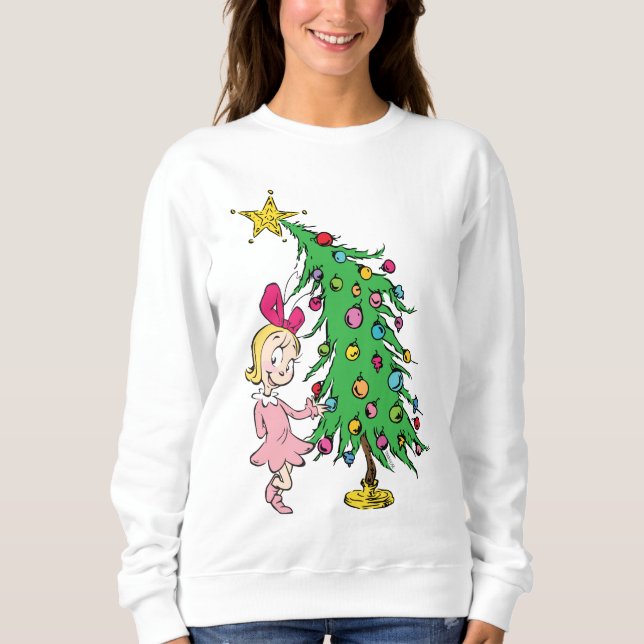 Sweatshirt Grinch | J'ai été le tee-shirt Bon Cindy-Lou Who (Devant)