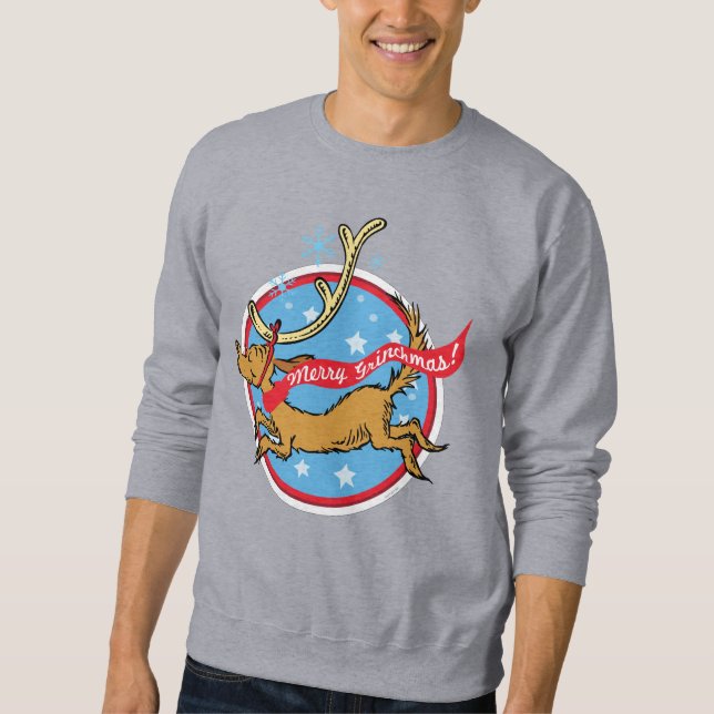 Sweatshirt Grinch | Joyeux Grinchmas! (Devant)