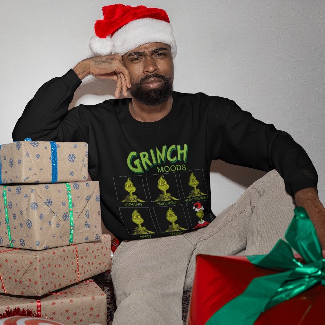 Sweatshirt Grinch | Tableau d'humeurs Édition Noël (Person wearing sweater)
