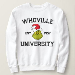 Sweatshirt Grinch Université de Whoville Établie en 1957