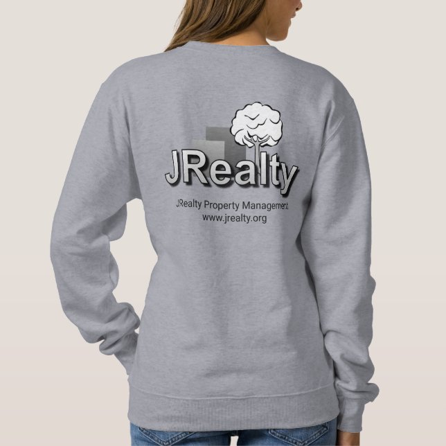 Sweatshirt Gris (Dos)
