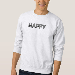 Sweatshirt gris cendré pour l'habillement des homm