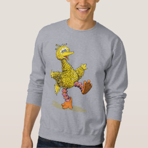Sweatshirt Gros oiseau d'art rétro