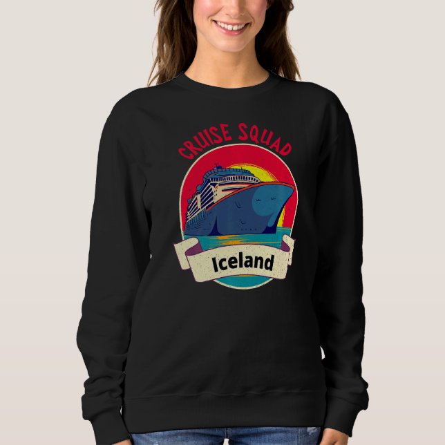 Sweatshirt Groupe de Correspondance de l'Équipe de Croisière  (Devant)
