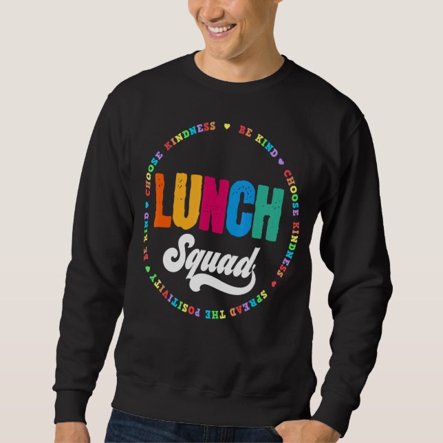 Sweatshirt Groupe de la brigade du déjeuner École de jumelage (Devant)