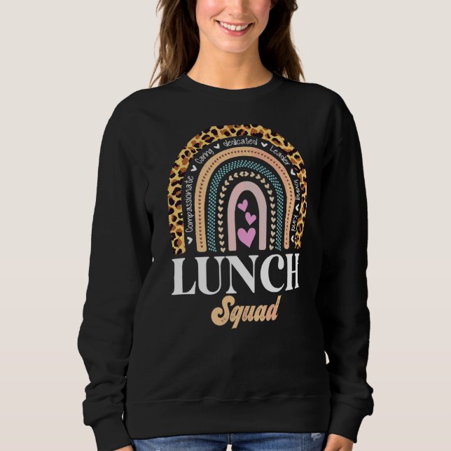 Sweatshirt Groupe de la brigade du déjeuner École de jumelage (Devant)