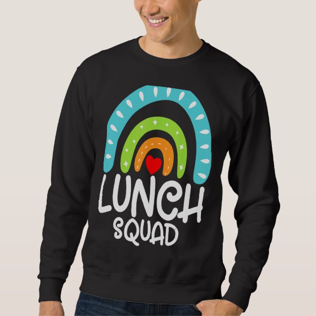Sweatshirt Groupe de la brigade du déjeuner École de jumelage (Devant)