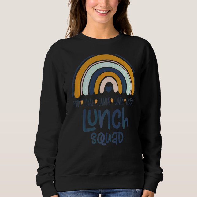 Sweatshirt Groupe de la brigade du déjeuner École de jumelage (Devant)