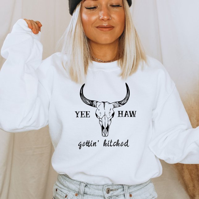 Sweatshirt Groupe de Mariage occidental Bachelorette (Créateur téléchargé)