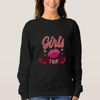 Sweatshirt Groupe de mariée pour un voyage de filles fête de