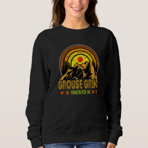 Sweatshirt Grouse Grind Vancouver BC Canada Randonnée Trail M