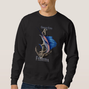 Sweatshirt Grove City Floride Espadon Marlin Océan Pêche