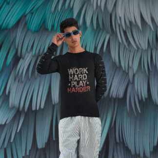 Sweatshirt Grunge Work Harder - Drôle Travail