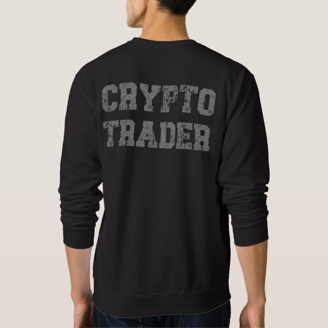 Sweatshirt Grunprint du convertisseur de crypto (Dos)