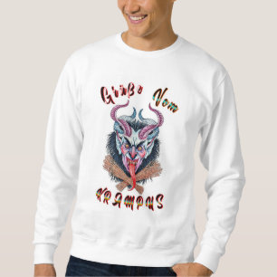 Sweatshirt Grüße Vom Krampus Yule Devil Décembre Krampusnacht