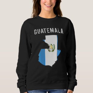 Sweatshirt Guatemala Drapeau Pour Ceux Qui Aiment Le Guatemal