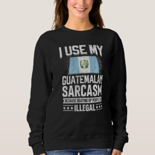 Sweatshirt Guatemala Drapeau Souvenirs Pour Guatémaltèques Ho