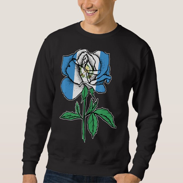Sweatshirt Guatemala Rose Guatemala Guatemala (Devant)