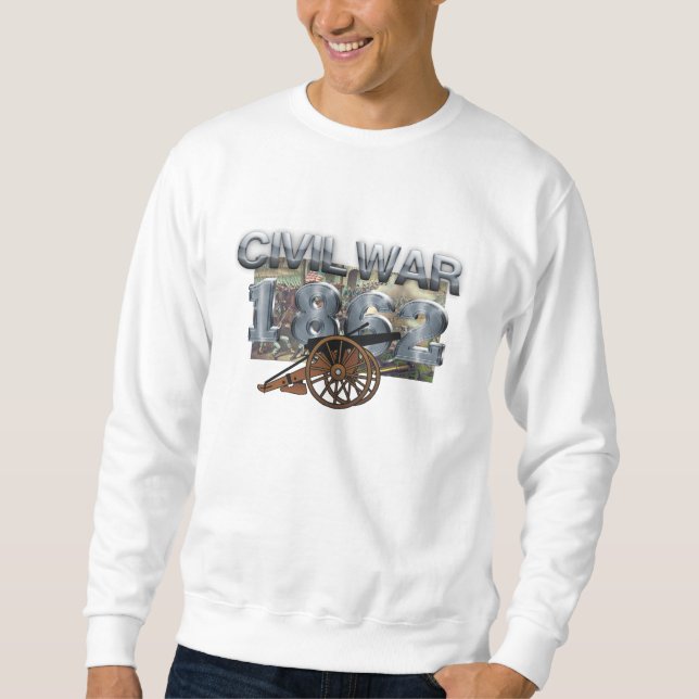 Sweatshirt Guerre civile 1862 d'ABH (Devant)
