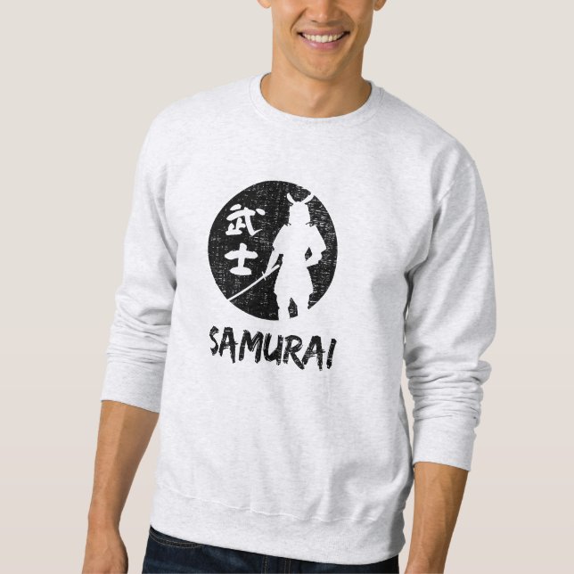 Sweatshirt Guerrier Samouraï  (Devant)