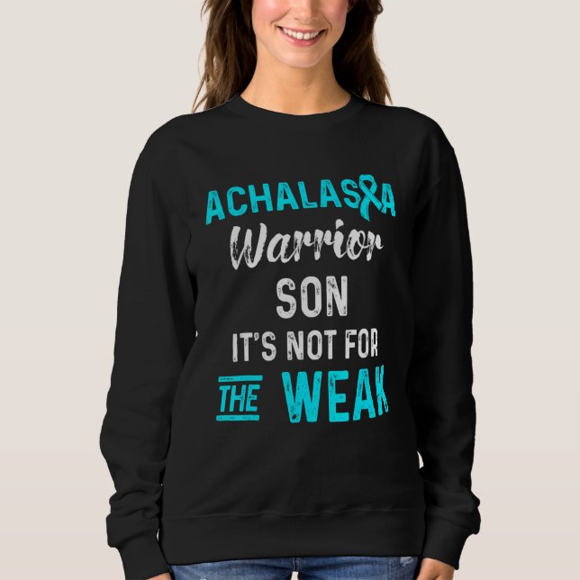 Sweatshirt Guerrier survivant d'Achalasia 11 (Devant)