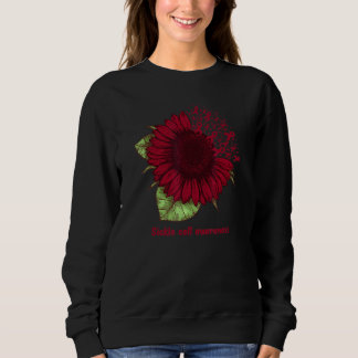 Sweatshirt Guerrier Tournesol de Sensibilisation à la Drépano