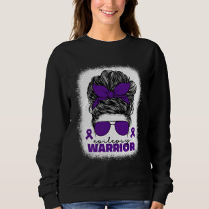 Sweatshirt Guerrière de l'épilepsie pour les femmes maman vio
