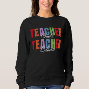 Sweatshirt Guide de l'enseignant Enseignant
