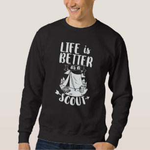 Sweatshirt Guide de scoutisme du chef scout Nœuds