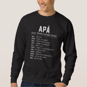 Sweatshirt Guide De Traduction Des Acronymes Et De L'Argot Du