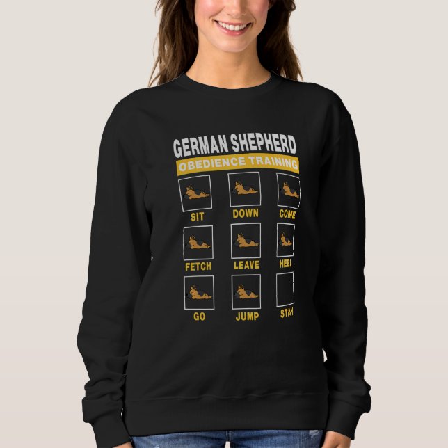 Sweatshirt Guide D'Entraînement Du Chien D'Obéissance Du Berg (Devant)