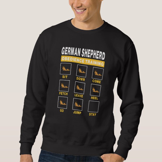 Sweatshirt Guide D'Entraînement Du Chien D'Obéissance Du Berg (Devant)