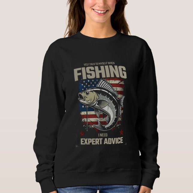 Sweatshirt Guide d'experts de la pêche en gros (Devant)