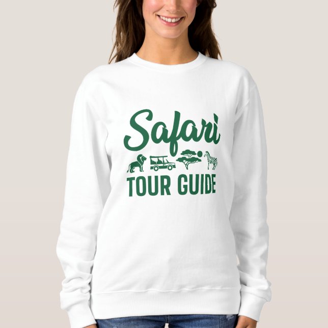 Sweatshirt Guide Safari (Devant)