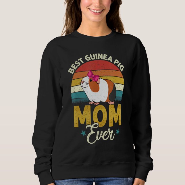 Sweatshirt Guinea Pig Mom   Guinea Pigs   Owner Women (Devant)