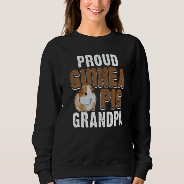 Sweatshirt Guinea Pig Proud Guinea Pig Grandpa (Devant)