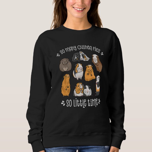Sweatshirt Guinea Pig Shirt, Guinea Pig Lover Tee, Cute Guine (Devant)